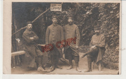 Fixe Carte Photo WW1 Militaire Du 1 Er Génie 8 Juillet 1915 Ker Des Katzamy - War 1914-18
