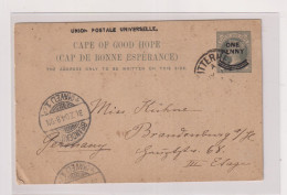 CAPE OF GOOD HOPE 1904 Postal Stationery To Germany - Capo Di Buona Speranza (1853-1904)