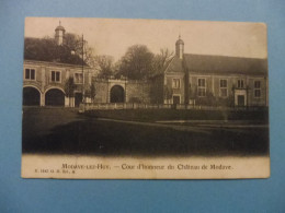 MODAVE-LEZ-HUY-COUR D'HONNEUR DU CHATEAU DE MODAVE 1909 - Huy