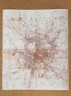 Delcampe - Carta Topografica Milano Anno 1906 Artaria Ufficio Tecnico Cm 50 X 60 Ristampa - Carte Geographique