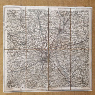 Delcampe - Carta Topografica O Pianta Città Di Milano Anno 1893 I.G.M. Cm 63 X 61 Ristampa - Carte Geographique