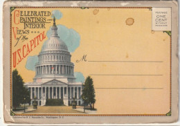 ETATS-UNIS - Views Of The U.S.CAPITOL - Dépliant De 18 Photos - Otros & Sin Clasificación