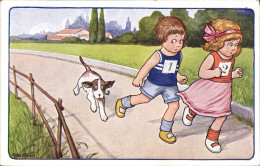 CPA Athletisme Enfants Course A Pied Chein - Athletics