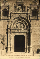 CPA Toledo Puerta Del Hospltal De Santa Cruz - Toledo