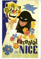 CPA Comite Des Fetes De Nice Carnaval 1960 - Karneval