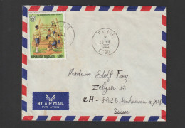Togo Air Mail Cover Franked With Scout Stamp Posted Palime 30.1.1985. Postal Weight 0,04 Kg. Please Read Sales Condition - Briefe U. Dokumente