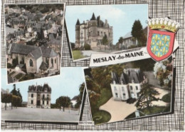 MESLAY Du MAINE - CPSM Multi Vues - Meslay Du Maine