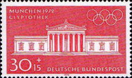 RFA Poste N** Yv: 489 Mi:626 München Glyptothek - Estate 1972: Monaco