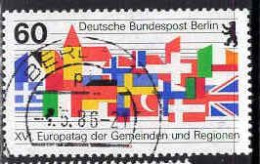 Berlin Poste Obl Yv:719 Mi:758 16.Europatag Der Gemeinden Und Regionen (Beau Cachet Rond) - Timbres