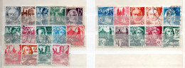 Deutschland, 1947-1949, Kleines Los Franz.Zone, 25 Briefmarken, Meist Gestempelt  (18869E) - Andere & Zonder Classificatie