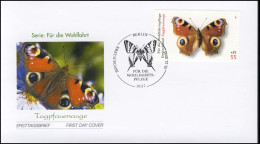 2504I Schmetterlinge SELBSTKLEBEND Aus MH 60, FDC Berlin - Covers & Documents