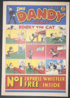 Grande Bretagne - BD - Bande Dessinée - The Dandy Comic - Korky The Cat - N0 1 - BD Journaux