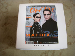 CD PROMO BANDES ANNONCES FILM CINE LIVE 60 09.2002 MATRIX 2 Et 3 DEAUVILLE 2002 - Autres Formats