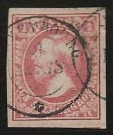 Luxembourg  .    Y&T     .    2  (2 Scans)    .       O         .    Oblitéré - 1852 Guillaume III