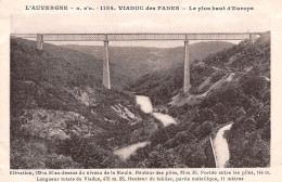 63-LE VIADUC DES FADES-N°T1181-C/0001 - Sonstige & Ohne Zuordnung