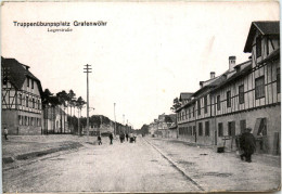 Bayern/Oberpfalz/Grafenwöhr - Truppenübungsplatz, Lagerstrasse - Grafenwoehr