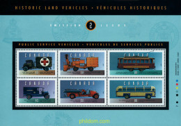 58033 MNH CANADA 1994 VEHICULOS HISTORICOS DEL SERVICIO PUBLICO - Pompieri