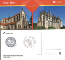 Picture Postcard Czech Republic Kutna Hora Kuttenberg 20 Years In UNESCO List - Chiese E Cattedrali