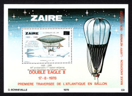 ZAIRE BL59 MNH 1985 - 60e Verjaardag Eerste Sabena Verbinding - Ongebruikt