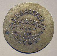 Lyon - Brasserie République - 5 Francs - Notgeld