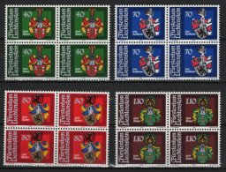 Liechtenstein. Michel N° 793/96 En Bloc(s) De 4 **, MNH, Neuf(s). TTB !! - Ungebraucht