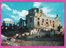 314007 / Syria - Deir Samaan - St. Simeon, The Church Of The Baptism Archaeology PC # 180/87 Postcard AK - Chiese E Cattedrali