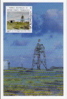 TAAF 0329 Fdc Île Crozet, Télèphérique 2002 - Brieven En Documenten