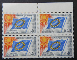 Bloc De 4 France -  Service Nº 31  Neuf** Sans Charnière - 1963-71 - Ongebruikt