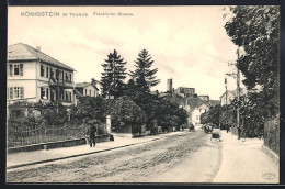 AK Königstein / Taunus, Frankfurter Strasse, Haus Adolf - Taunus