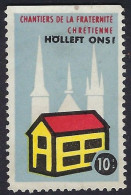 Timbres - Europe - Luxembourg - Luxemburg - Taxes - Chantier De La Fraternité Chrétienne  HÖLEFT ONS - Segnatasse