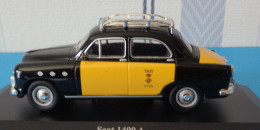 Série Taxi Seat 1400 A ( Barcelona, 1961 ) 1/43 Eme Réf 1079 - Andere & Zonder Classificatie