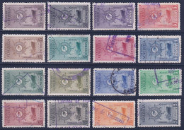 F-EX58423 VENEZUELA 1948-50 FLOTA MERCANTE MERCHANT SHIP SET USED +30€. - Venezuela