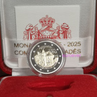 2 Euro Gedenkmünze 2025 Nr. 16 - Monaco - Comté De Carladès PP Proof - Monaco