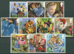 Großbritannien 2015 Kinderbuch Alice Im Wunderland 3669/78 Postfrisch - Ongebruikt