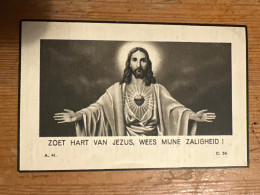 Mijnheer Marie Joseph Vanroye Echtg Wouters Irma Burgemeester Rijkel *1884 Rijkel +1944 Laffelijk Vermoord Oorlog WOII - Communie