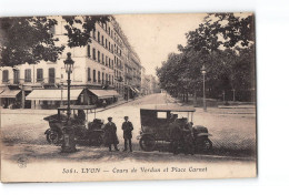 LYON - Cours De Verdun Et Place Carnot - 5061 - Très Bon état - Lyon 2