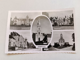 ANTIQUE POSTCARD FRANCE DERVAL - 4 DIFFERENT VIEWS UNUSED - Derval