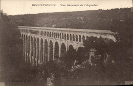 CPA Roquefavour Vue Generale De L'Aqueduc - Roquefavour