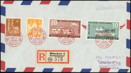 1949, Französische Zone Rheinland Pfalz, 49-50 U.a., Brief - Andere & Zonder Classificatie