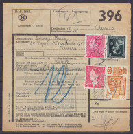 Bordereau D'expédition Affr. N°848+910+1007+TR322 (4 émissions !) Càd ST-GILLES (BRUX.)-ST-GILLIS (BRUS.) /27-9-1953 Pou - Sonstige & Ohne Zuordnung
