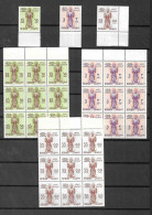 SUDAN - MNH - 1961 - COMPLET MNH SET + 9 COMPLET MNH SETS ( BLOCKS OF 9 MNH STAMPS ) - Sudan (1954-...)
