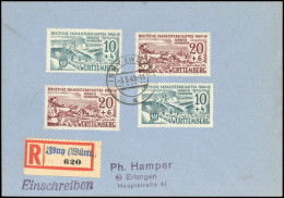 1949, Französische Zone Württemberg, 38-39 (2), Brief - Andere & Zonder Classificatie