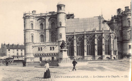 78 - SAINT-GERMAIN-EN-LAYE - Le Château Et La Chapelle. - St. Germain En Laye (Castillo)