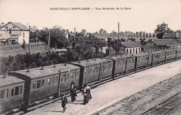 95 -  MONTSOULT MAFFLIERS - Vue Generale De La Gare - Maffliers