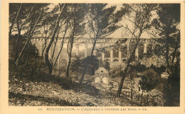 13 - ROQUEFAVOUR - L'AQUEDUC  A TRAVERS LES PINS - LL - 10 - Roquefavour