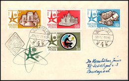 2 Covers To Budapest -- Expo 58 - Covers & Documents
