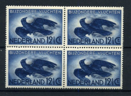 Nederland - LP14 In Blok Van 4 - ** MNH - Luchtpost