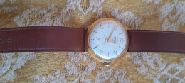Montre Vintage Mécanique Marque Derna Plaqué Or - Antike Uhren