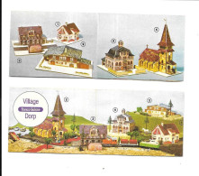 Delcampe - DY57 - VILLAGE FROMAGERIE FRANCO SUISSE - BATIMENT A CONSTRUIRE - L'EGLISE - Other & Unclassified