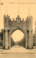 Kortrijk West-Vlaanderen Prachtpoort Van Groeninghe - Kortrijk